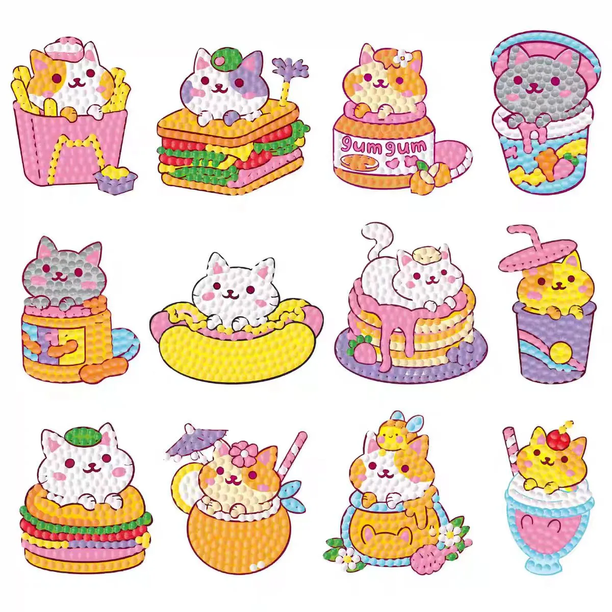 Ali poznate diamantne nalepke DIY?