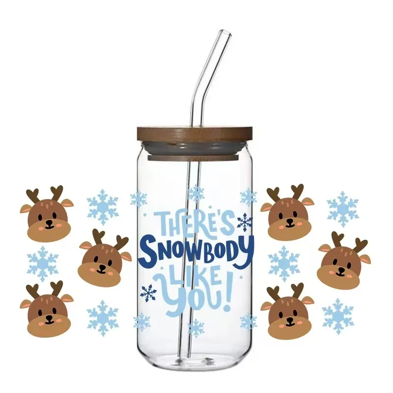 Kakšne so opombe o uporabi za nalepke za prenos steklene skodelice 16 oz?