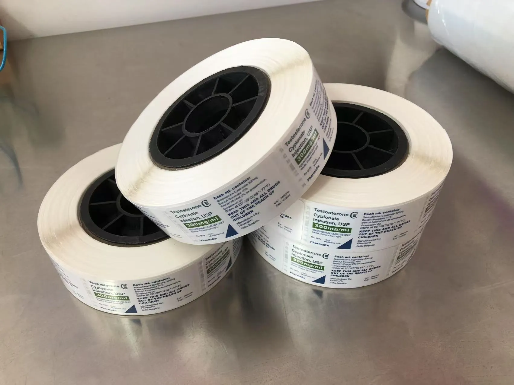 Enoslojne medicinske nalepke bodo poslane